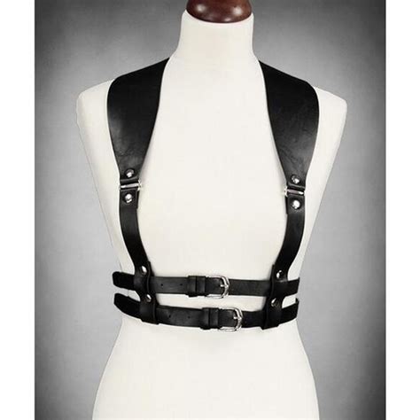 Hot Sell Harness Belt Luxury Clip Women Leather Suspenders