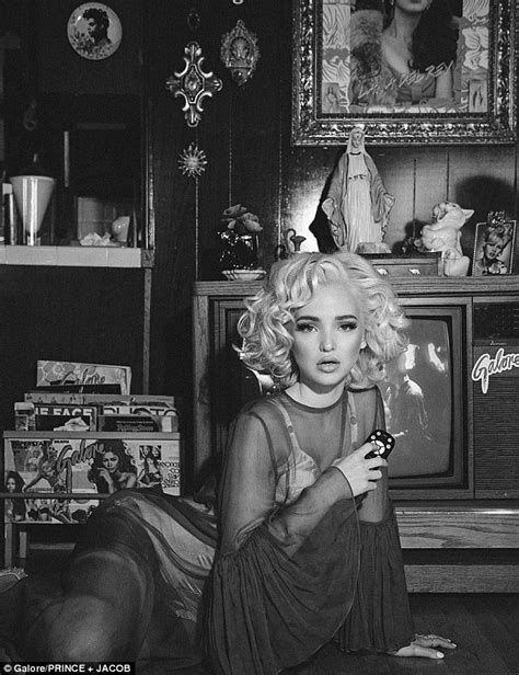 Dove Cameron Sultry Marilyn Monroe Inspired Photo Shoot Daily Mail Online