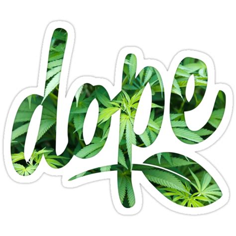 Dope Stickers By Makra Redbubble