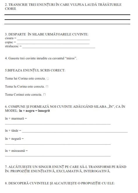 Rezultatele individuale pe care le obtin copiii nu se trec in catalog. Evaluarea Nationala 2015, clasa a II-a: descarcati ...
