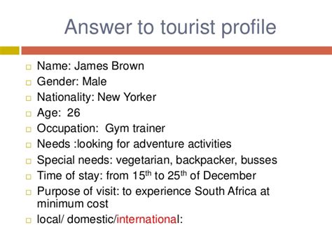 At least, it's written in his profile on the website, where future travelers first go when searching for a tour. I am a tourist