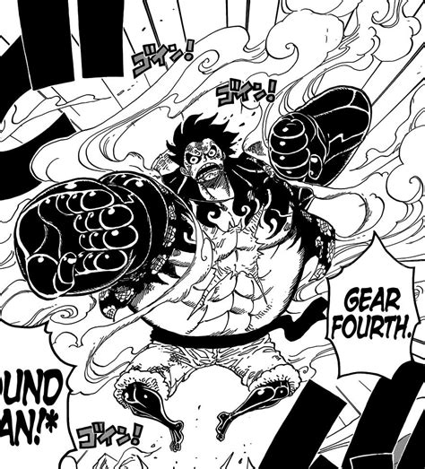 With incredible speed combined with ferocious power. LUFFY GEAR FOURTH MANGA | Desenho de anime, Personagens de ...