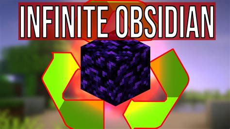 How To Farm Obsidian In Minecraft Youtube