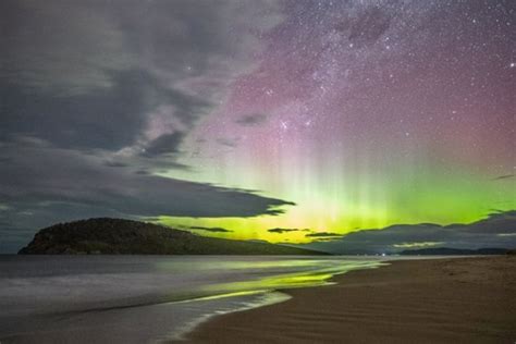 Aurora Australis Visible From Tasmania Leaves Southern Lights Chasers