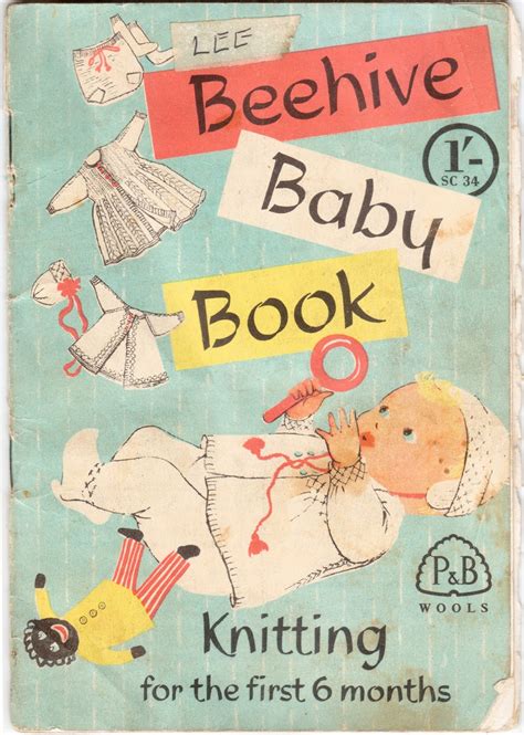 1st Floor Flat Freebies Beehive Baby Book Knitting Pattern