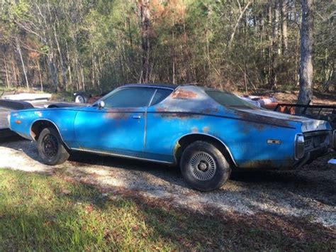 1972 Dodge Charger Project B3 Petty Blue Original Paint 96k Miles