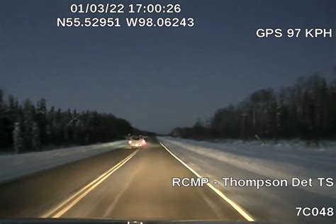 Thompson Rcmp Pull Over Erratic Driver On Highway 6 Thompson Citizen And Nickel Belt News