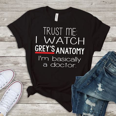 Excited To Share This Item From My Etsy Shop Greys Anatomy Shirt Trust Me I Watch Greys