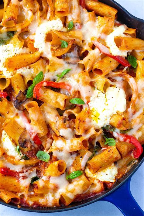 Easy Vegetable Baked Pasta | Recipe | Vegetable pasta ...