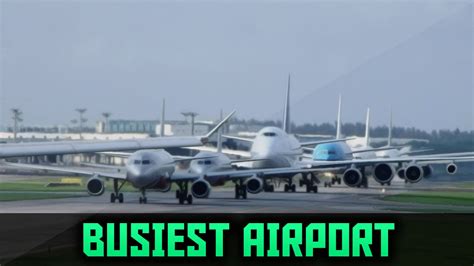 The world's busiest airports by passenger traffic are measured by total passengers (data from airports council international), defined as passengers enplaned plus passengers deplaned plus. The Busiest Airports in the World 2016 - YouTube