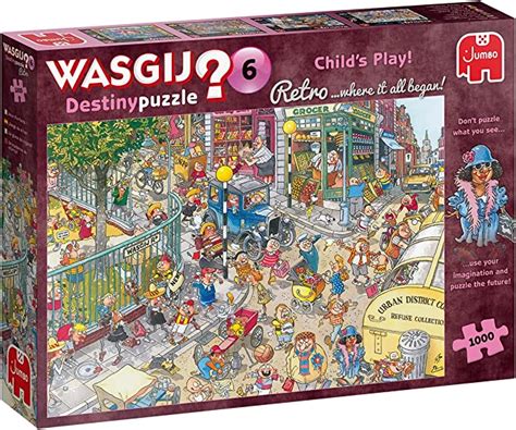 Jumbo Wasgij Retro Destiny 6 Childs Play Jigsaw Puzzles For Adults