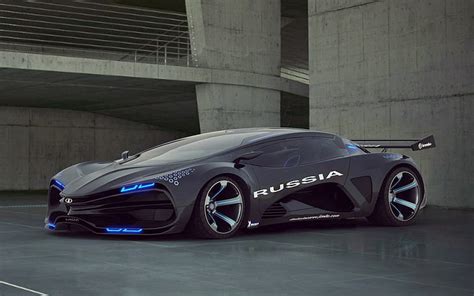 2015 Lada Raven Supercar Concept 2 Car Hd 2015 Concept Lada Gagak