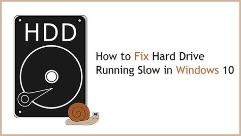 Hard Drive Running Slow How To Speed Up Hard Drive