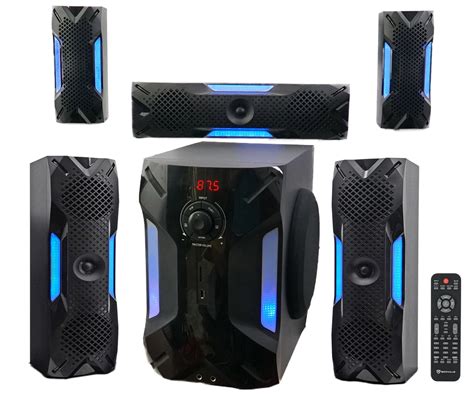 Rockville Hts56 1000w 51 Channel Home Theater Systembluetoothusb8
