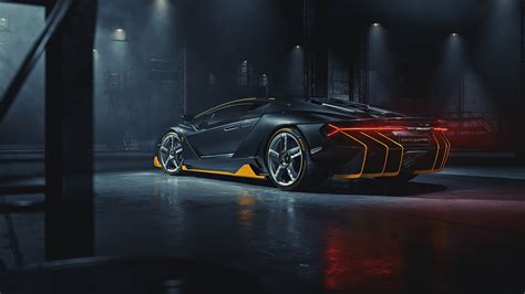Lamborghini Centenario Rear 2020 Wallpaperhd Cars Wallpapers4k