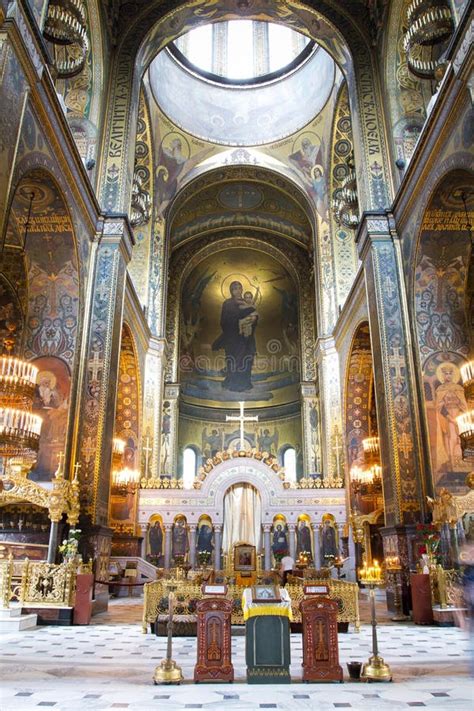 St Vladimir S Cathedral Kiev Ukraine Interior Inside The Vladimir