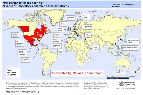 For example, h7n7 and h3n8 virus infections can cause illness in horses, and h3n8 virus infection cause illness in horses and dogs. Maps of the spread of influenza A(H1N1) as at 16:00 GMT ...