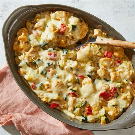 Chicken And Zucchini Casserole Recipe Eatingwell
