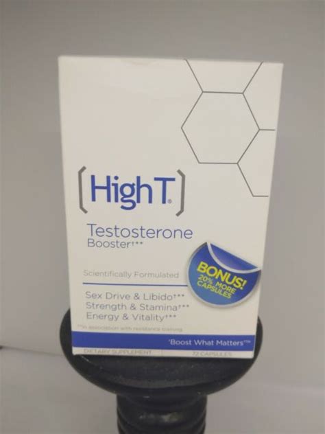 High T Sex Drive Libido Testosterone Booster 72 Capsule For Sale