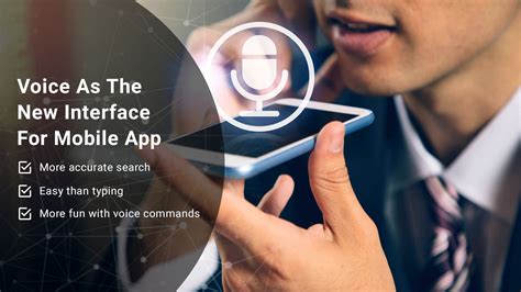 Voice User Interface Technology New User Interface For Mobile App