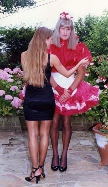 One Of Mrs Silk S Dominatrix With A Sissy Maid Sissy Maid Dresses Frilly Dresses Sissy Dress