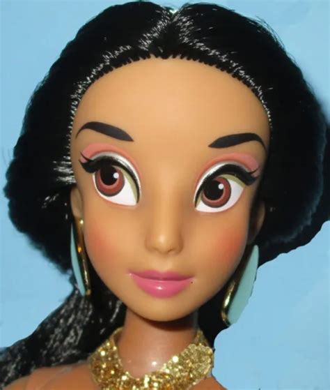 Disney Princess Classic Jasmine Aladdin Doll Deluxe Dress Shoes Accessories £1450 Picclick Uk