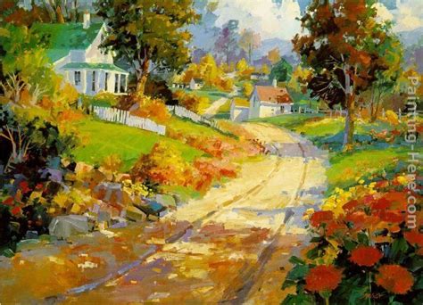 Autumn Painting Painting Robert Wood Paintings