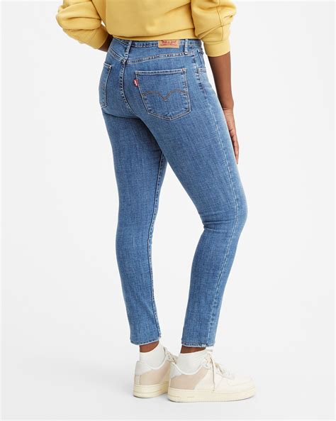 Levis Womens 721 High Rise Skinny Jeans Levi