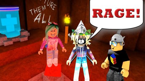 My Daughter Rages Roblox Flee The Facility Youtube