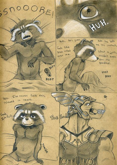 Rocket Racoon X Beta Ray Bill Comic Porn HD Porn Comics