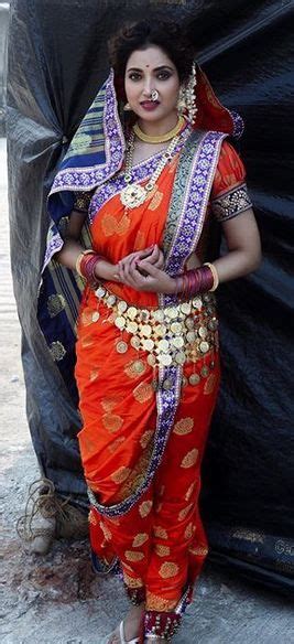 Rupali Bhosale Bridal Women Kashta Saree Saree