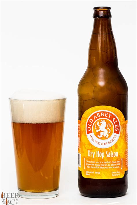 Old Abbey Ales Dry Hop Saison Beer Me British Columbia