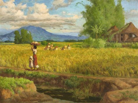Art Feature: The mountains of Fernando Amorsolo - Pinoy Mountaineer