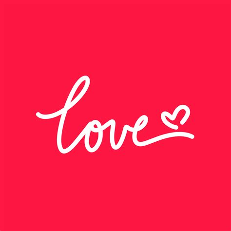 Love Typography Heart · Free Vector Graphic On Pixabay