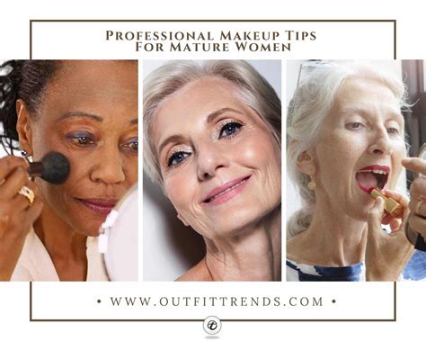 Expert Makeup Tips For Older Women From Professionals
