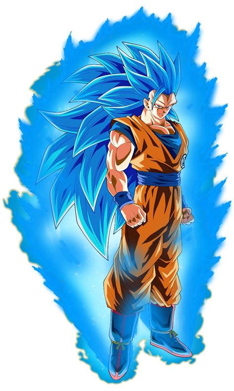 Goku Ssj3 Blue By Groxkof On Deviantart Anime Dragon