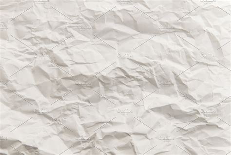 Crumpled White Paper Texture High Quality Stock Photos ~ Creative Market
