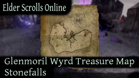 Glenmoril Wyrd Treasure Map Stonefalls Elder Scrolls Online Eso Youtube