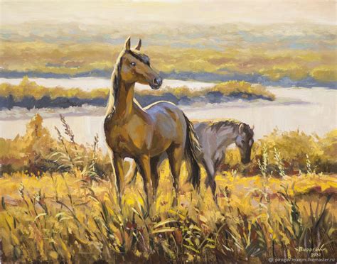 Картина с животными лошадь Купить картину с лошадьми кони в интернет магазине Ярмарка