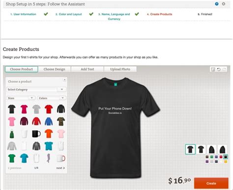 Build Your Own T Shirt Shop With The Spreadshirt Wordpress Plugin