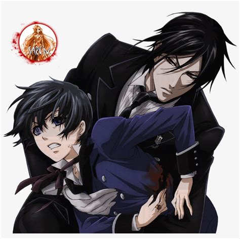 Ciel Phantomhive Sebastian Michaelis Youtube Black Ciel And Sebastian