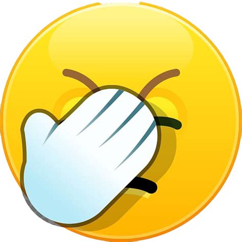 Emoji Facepalm Emoticon Clip Art Slapping Png Image Pnghero The Best