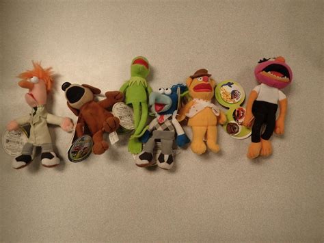 6 Muppet Plush Finger Puppets From Starbucks With Tags 1879221102
