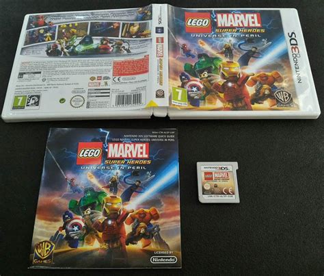 Lego Marvel Super Heroes Universe In Peril 3ds Seminovo Play N Play