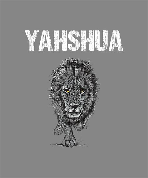 Yahshua Hebrew Christ Lion Tribe Of Judah Digital Art By Ras Kira