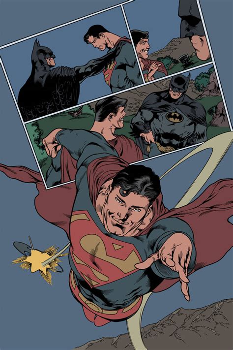 Superman 710 Page 20 Flats By Flat Out Colours On Deviantart