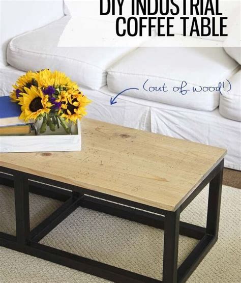 Diy Industrial Coffee Table Hometalk