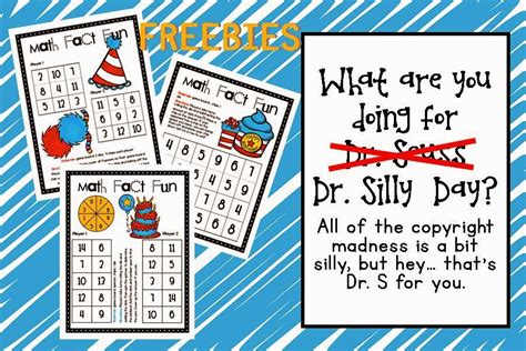 Lorys 2nd Grade Skills Dr Silly Seuss Day