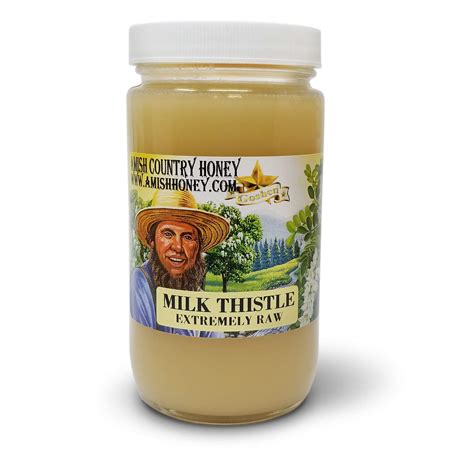 Amazon Goshen Amish Country Honey Extremely Raw MILK THISTLE