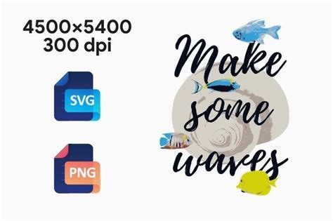 make some waves graphic by jijopero · creative fabrica